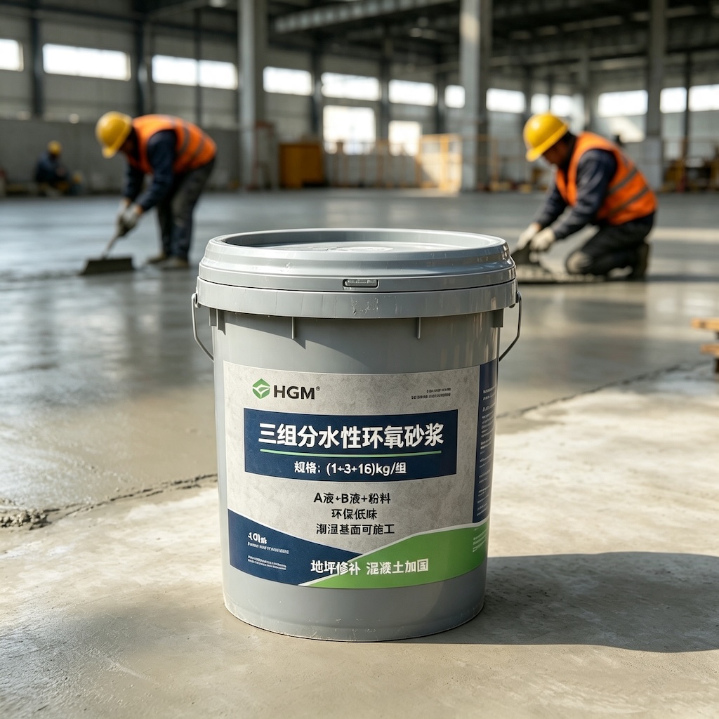 新邵三组份水性环氧砂浆